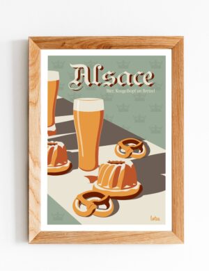 Affiche Alsace