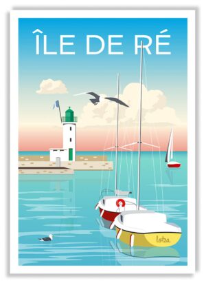 Affiche Île de Ré