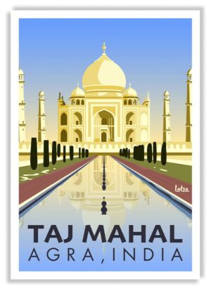Affiche Taj Mahal