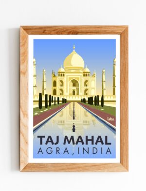 Affiche Taj Mahal