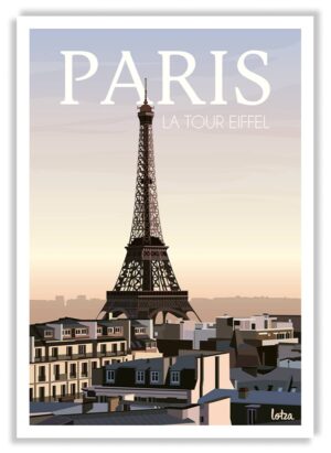 Affiche Tour Eiffel