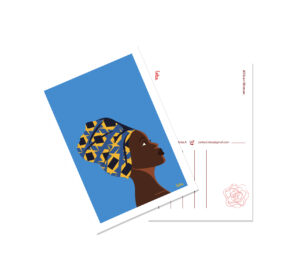 Carte postale African