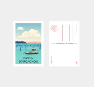 Carte postale Bassin d'Arcachon