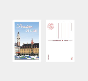 Carte postale Braderie de Lille