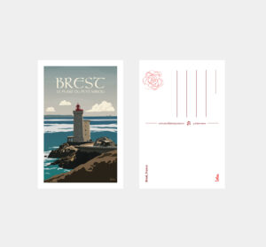 Carte postale Brest