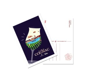 Carte postale Cognac (Verre)