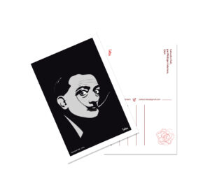 Carte postale Dalí