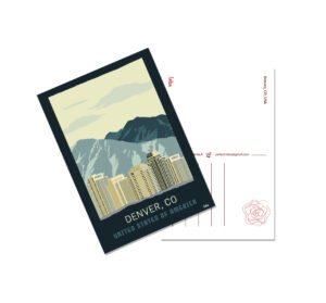 Carte postale Denver, CO