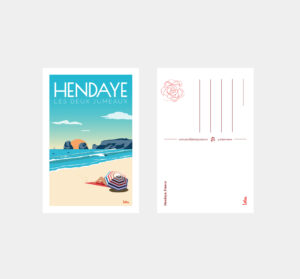 Carte postale Hendaye