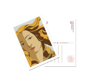 Carte postale La Naissance de Vénus