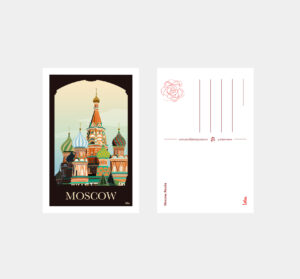 Carte postale Moscou
