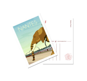 Carte postale Nantes