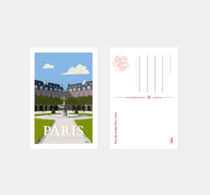 Carte postale Place des Vosges