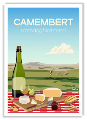 Affiche Camembert