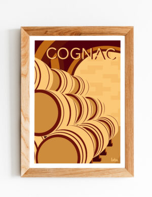 Affiche Chais de Cognac