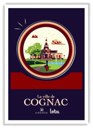 Affiche Cognac (Fût)