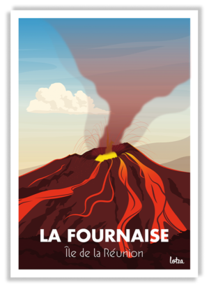 Affiche île de la Réunion